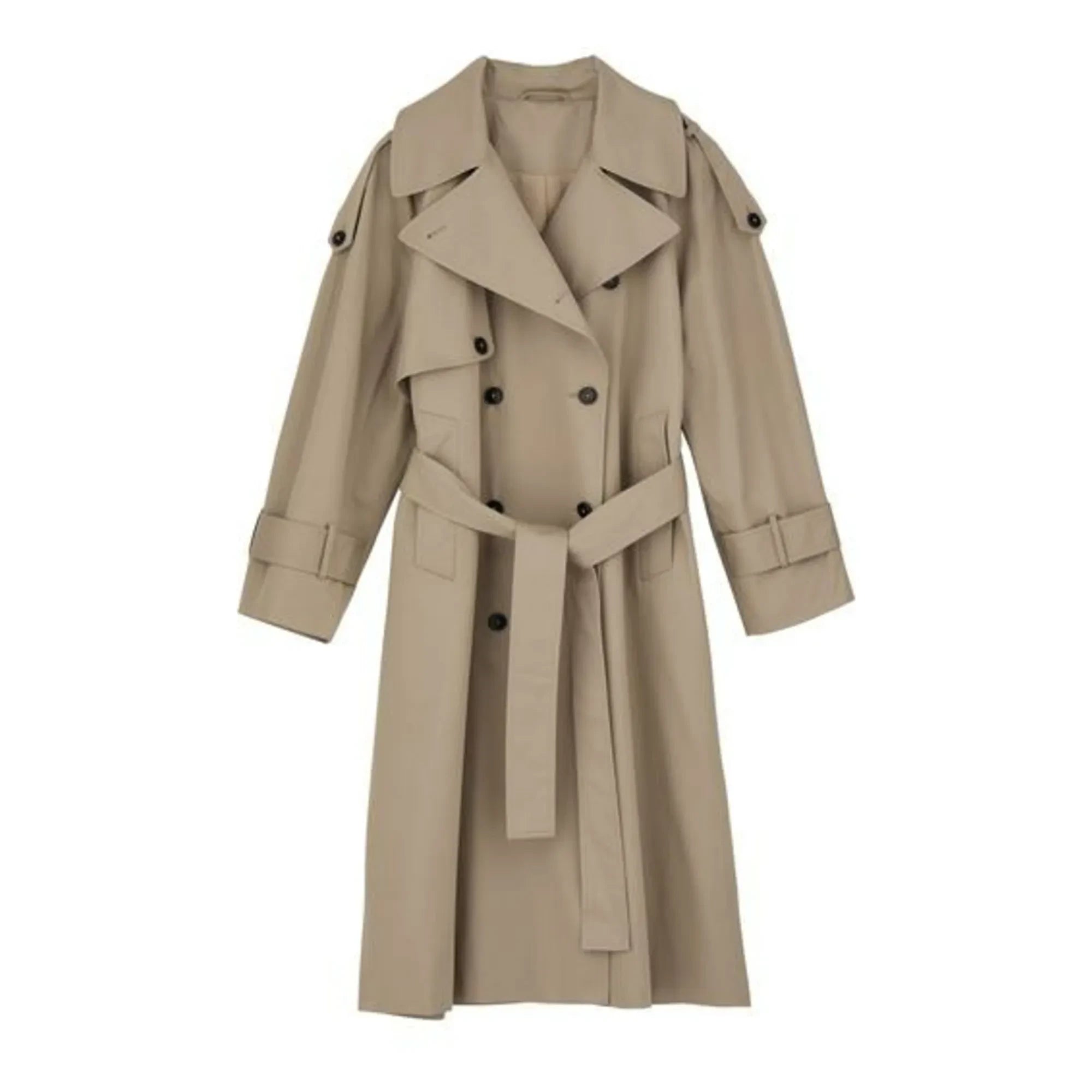 Skall Studio - Trench Mahsa Organic Cotton | Grey-green