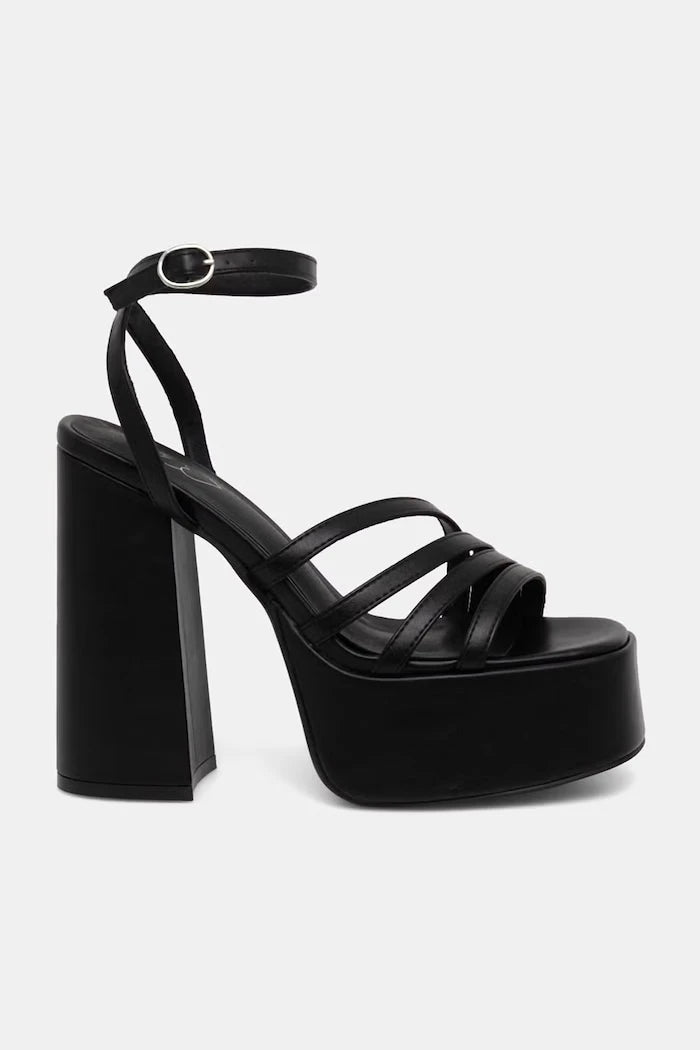 Koi Footwear сандали с дебел ток DBP52 PLATFORM HEEL
