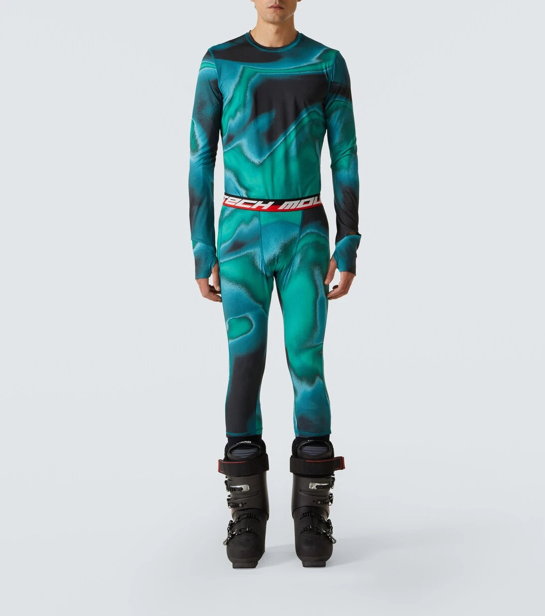 Aztech Mountain - Aztech Next To Skin printed ski top