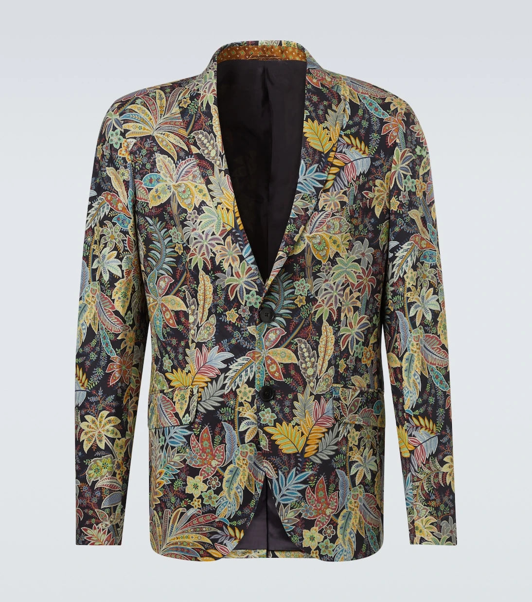 Etro - Roma printed wool-blend blazer