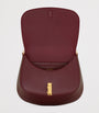 Burgundy Voltaire Top-Handle Bag