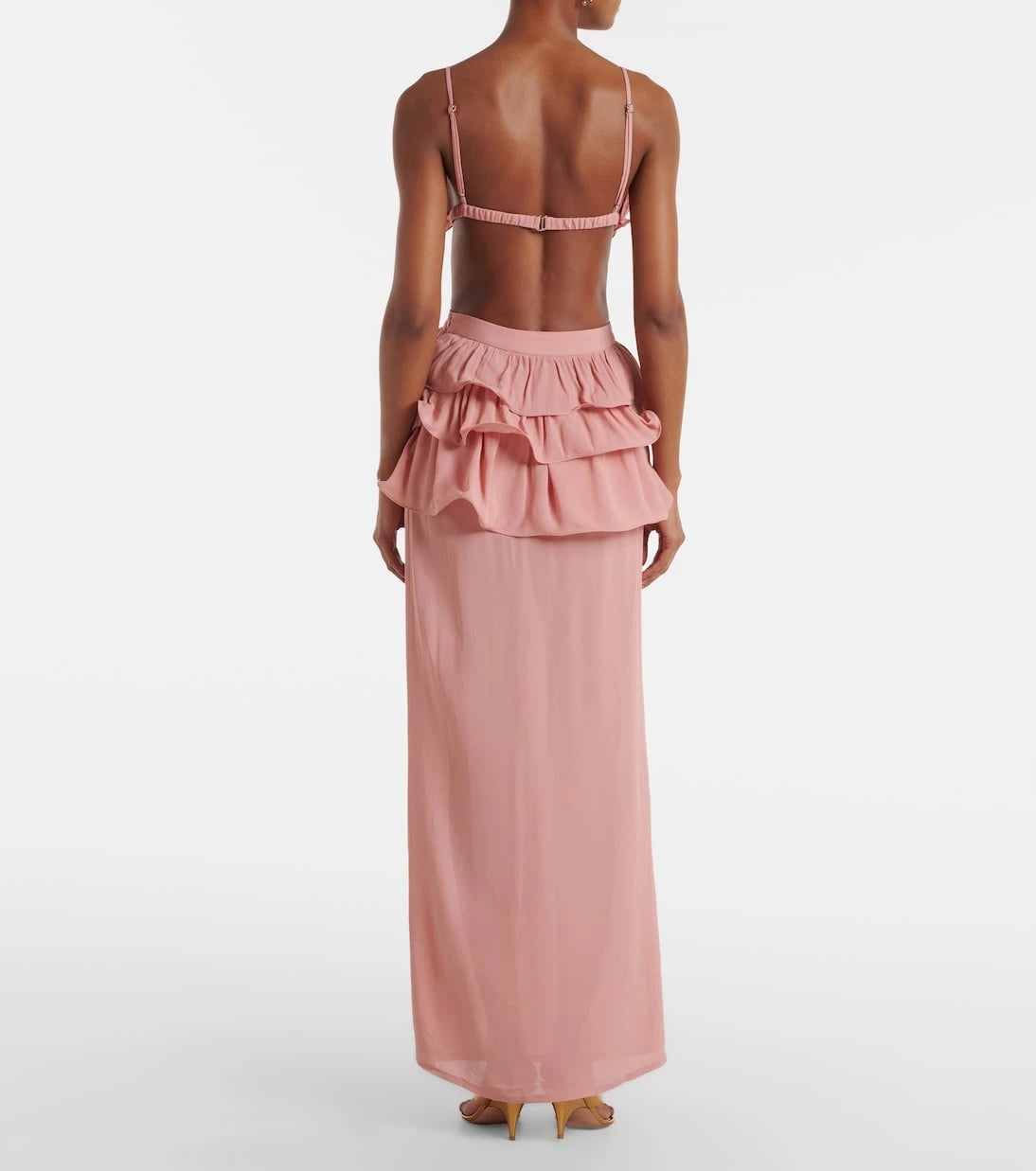 Adriana Degreas - Ruffled maxi skirt