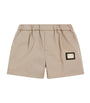 Dolce & Gabbana Kids Cotton Logo Shorts (3-36 Months)