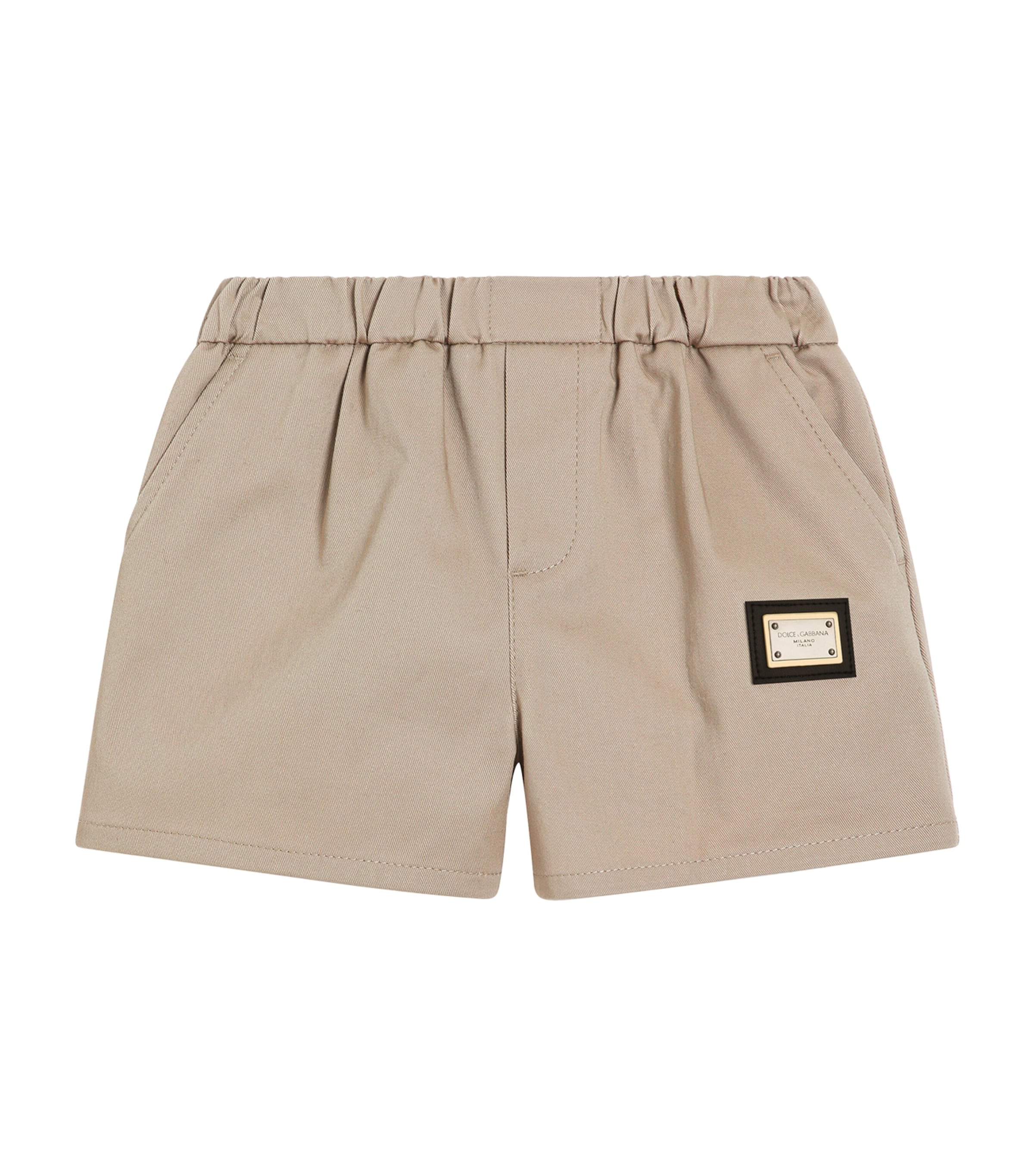 Dolce & Gabbana Kids Cotton Logo Shorts (3-36 Months)