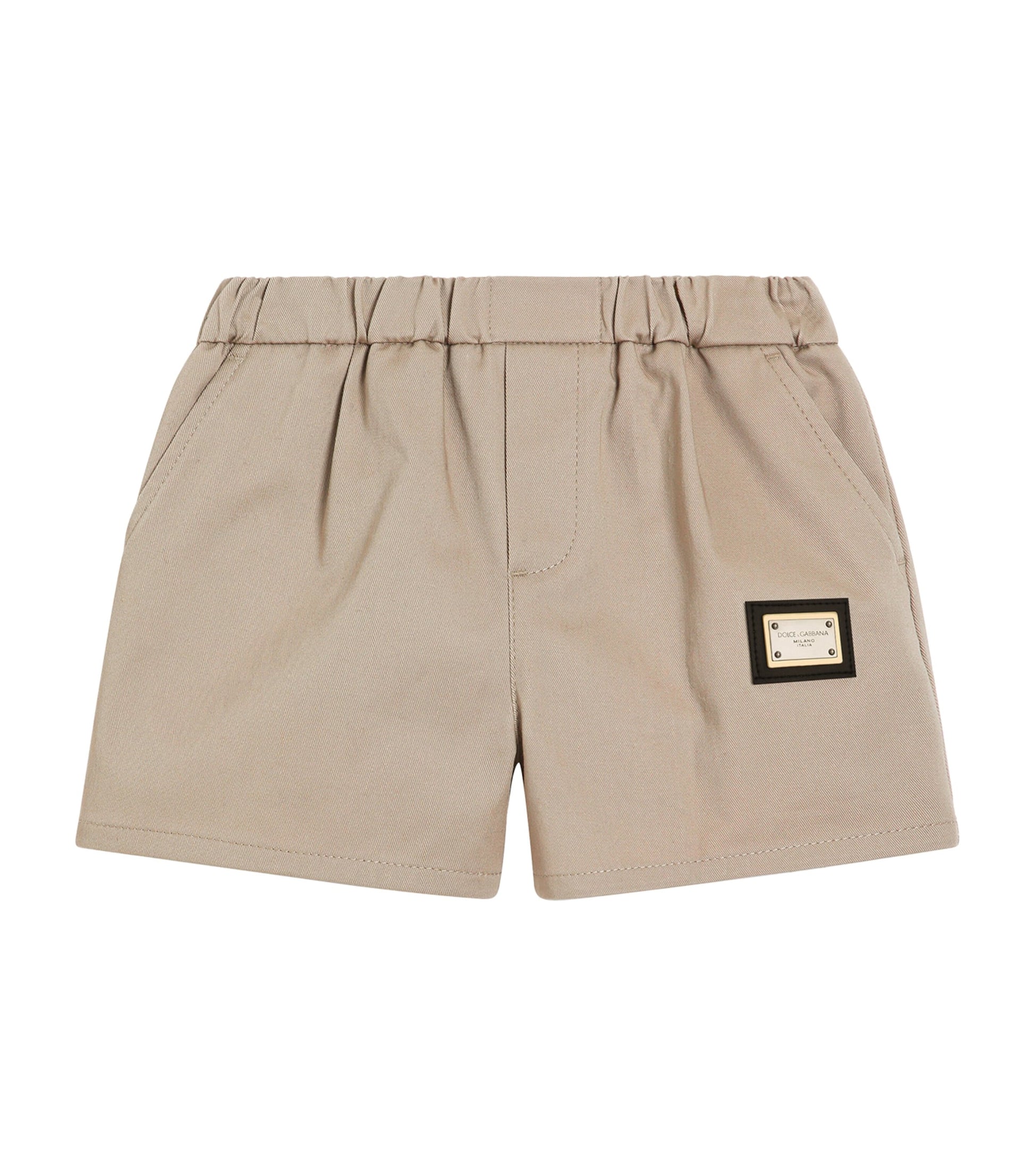 Dolce & Gabbana Kids Cotton Logo Shorts (3-36 Months)