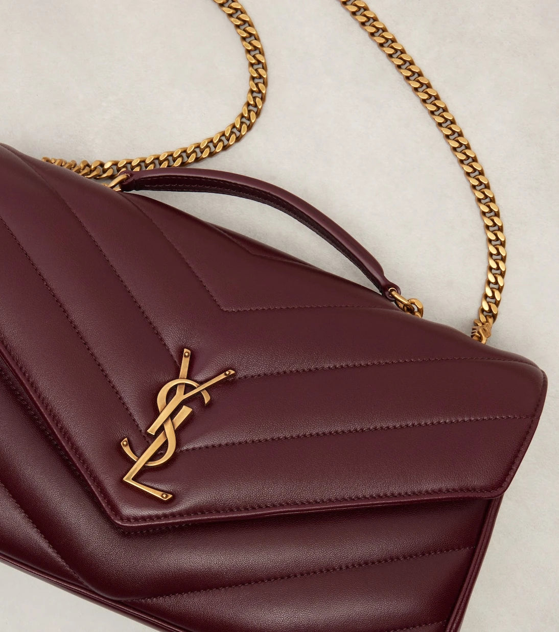 Saint Laurent - Loulou Medium leather shoulder bag