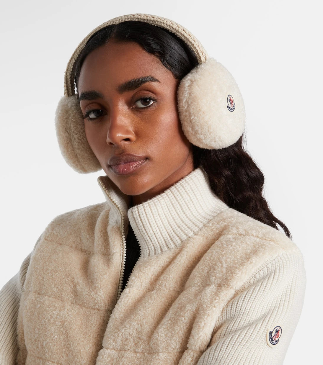 Moncler - Logo teddy earmuffs