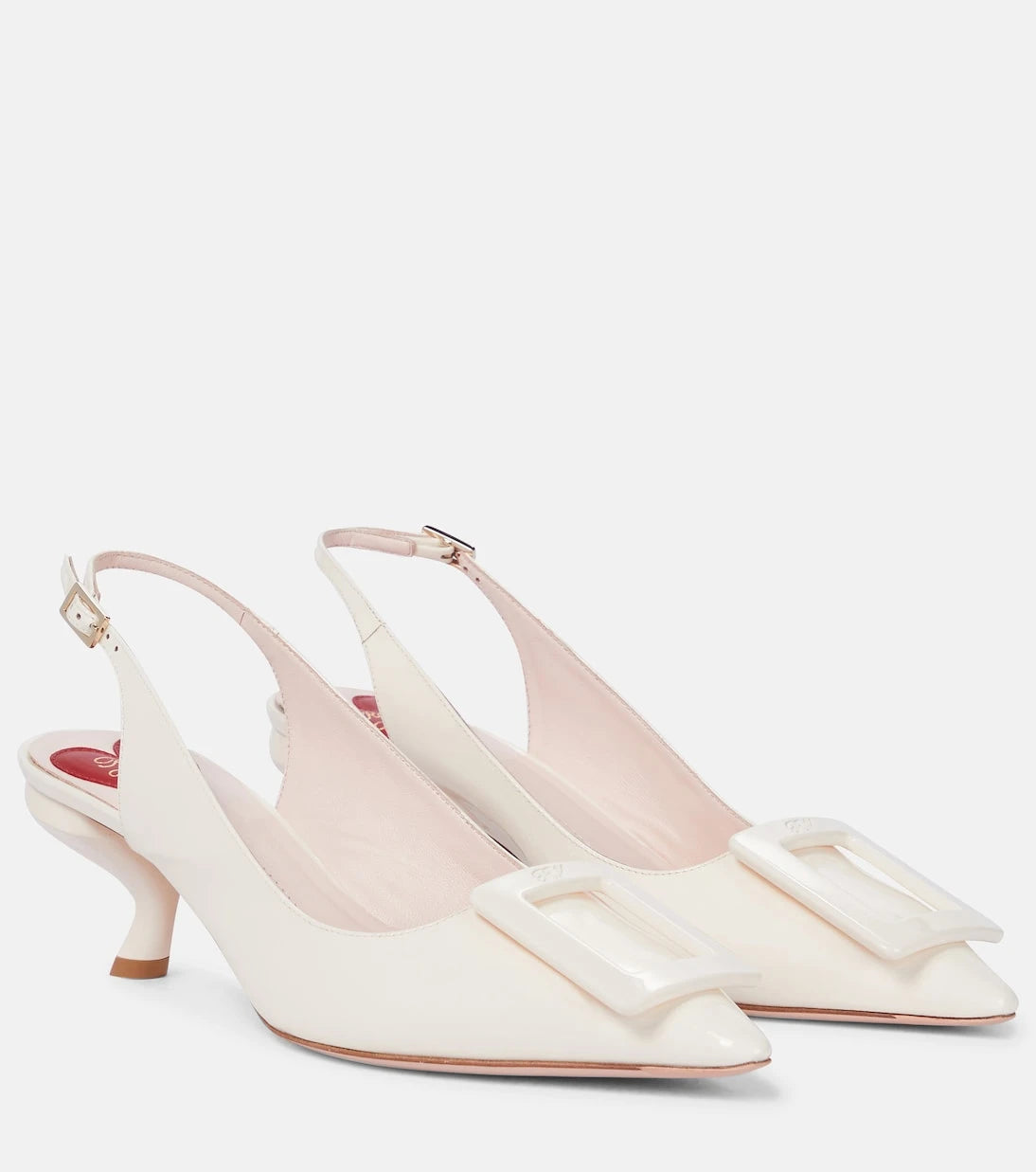 Roger Vivier - Virgule askılı deri topuklu ayakkabı