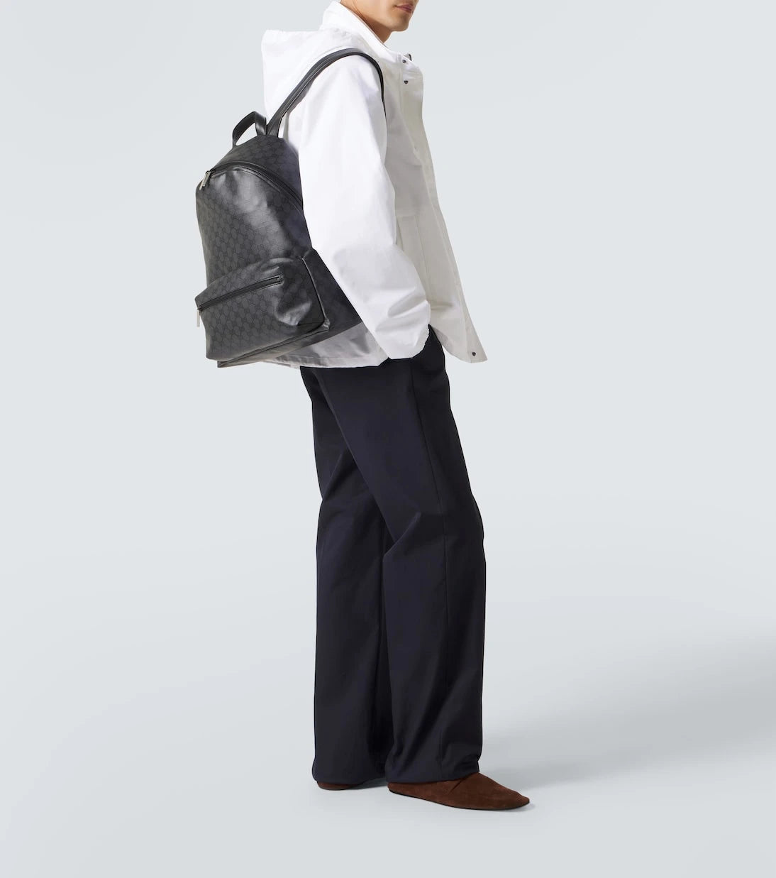 Gucci - Gucci Essence Classic GG Canvas Medium backpack