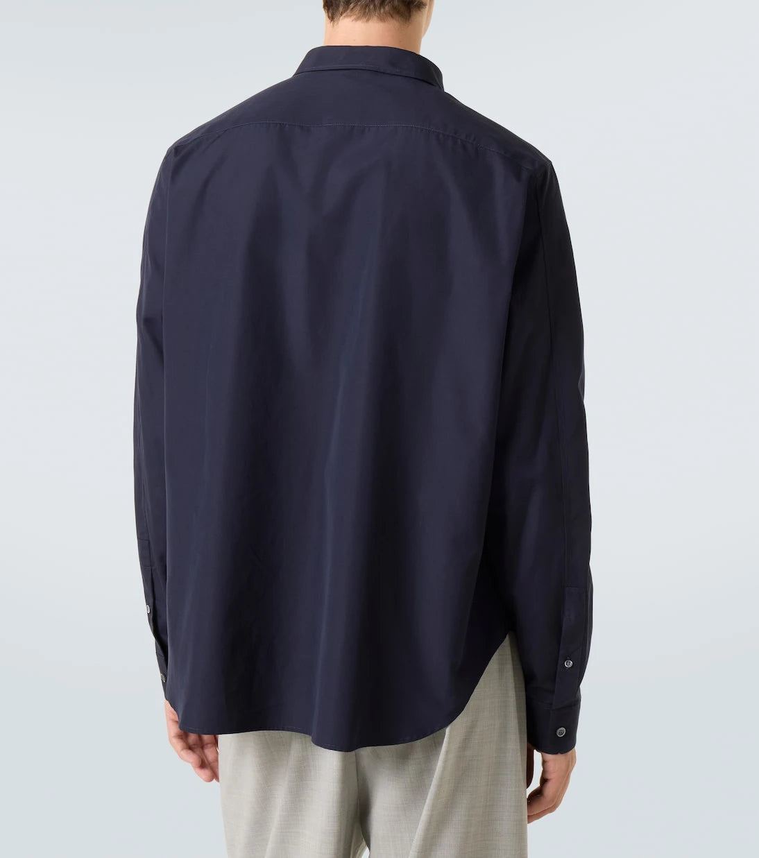Loewe - Logo cotton poplin shirt