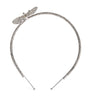 Jennifer Behr Silver Orchid Vine Headband