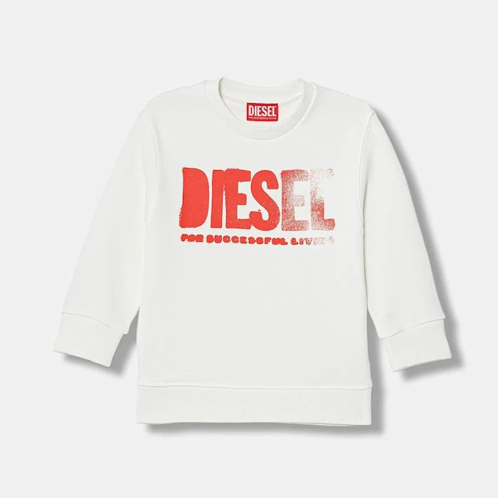Детска блуза с памук Diesel SIDER OVER SWEAT-SHIRT