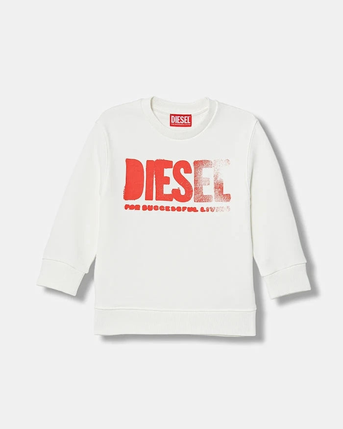 Pamuklu çocuk bluzu Diesel SIDER OVER SWEAT-SHIRT