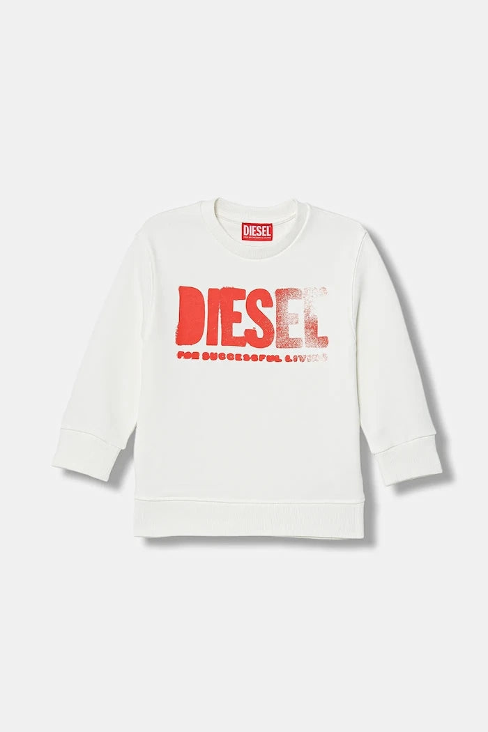 Pamuklu çocuk bluzu Diesel SIDER OVER SWEAT-SHIRT