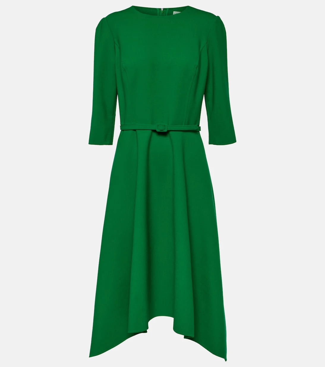 Oscar de la Renta - Wool-blend midi dress