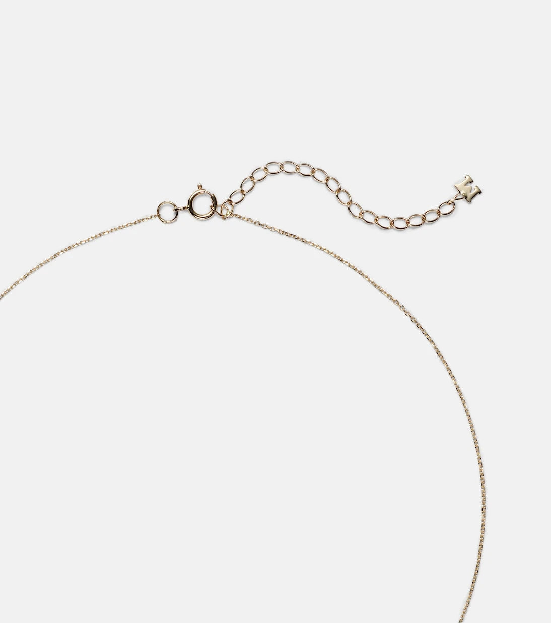 Mateo - Donut 14kt gold necklace with jade