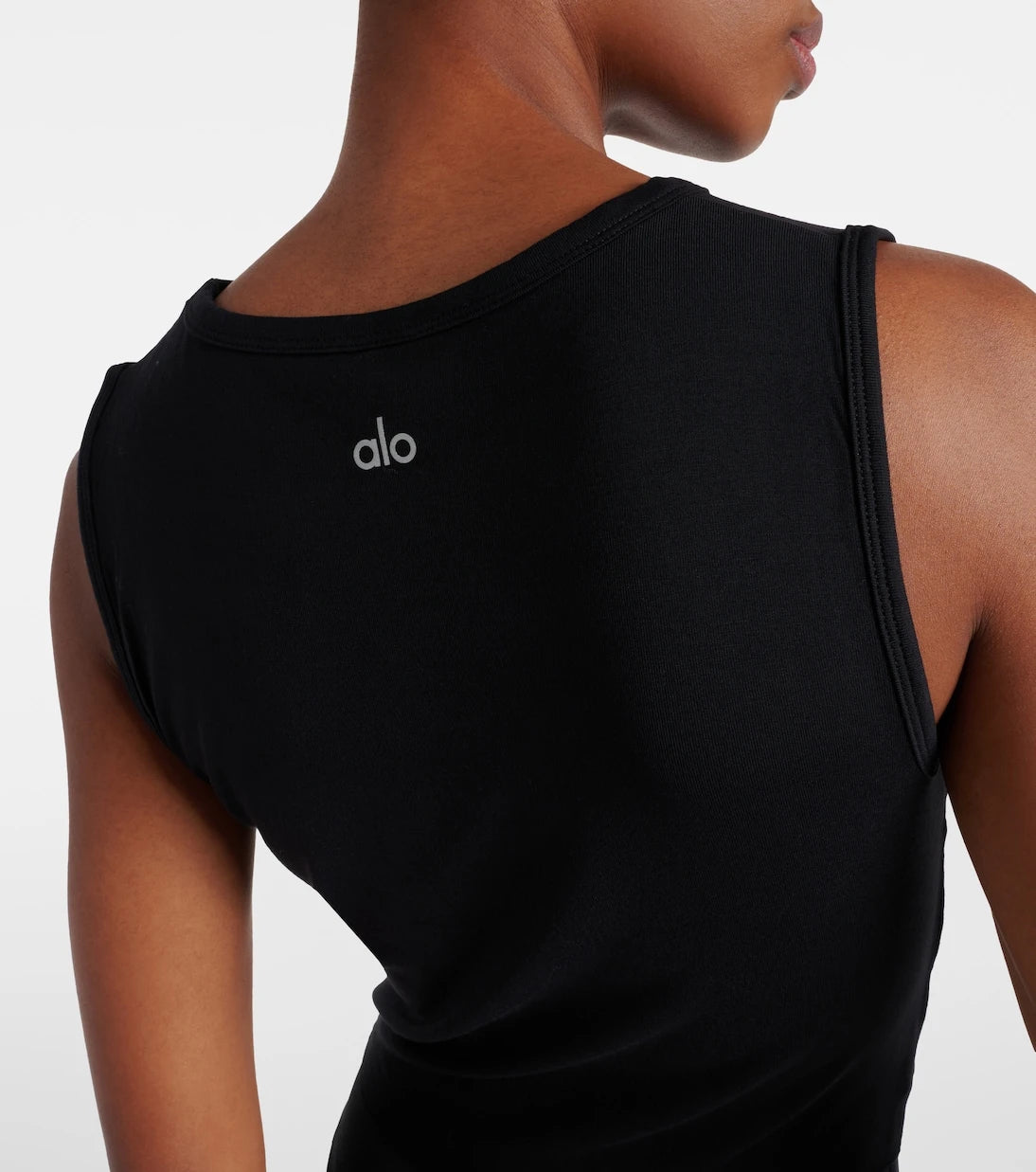 Alo Yoga - Cover draped jersey tank top