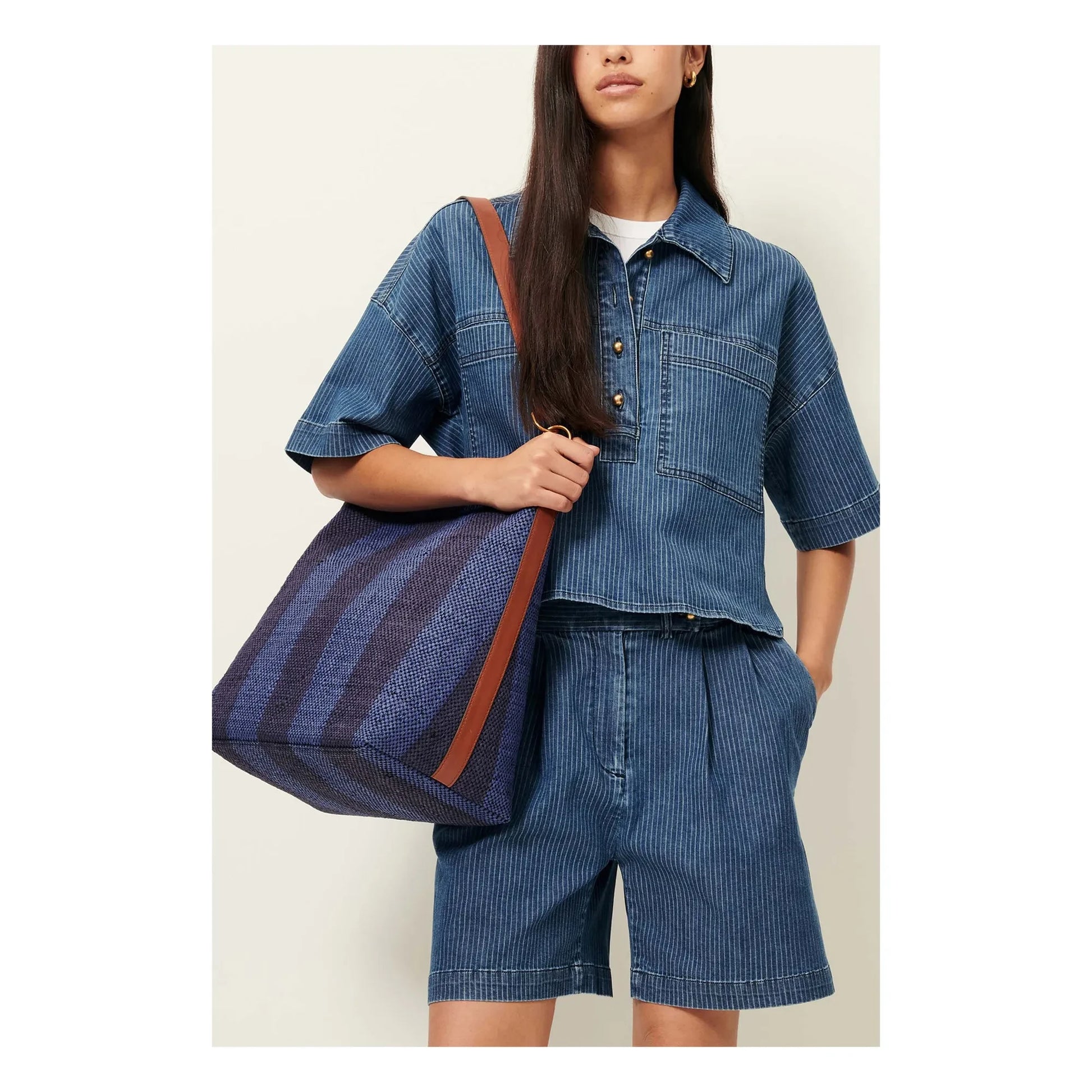 Sessùn - Newport Stripes Shirt | Blue