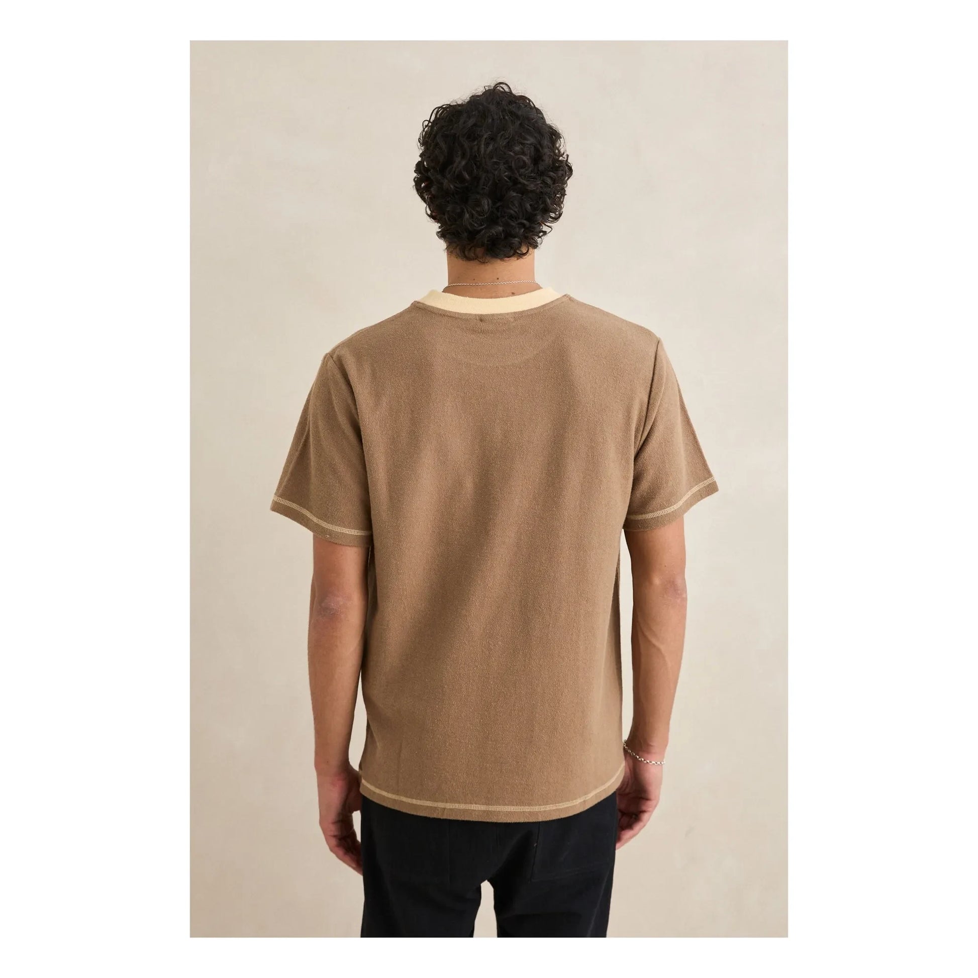 Rhythm - Contrast Vintage T-shirt | Brown