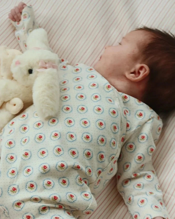 Konges Sløjd BASIC NEWBORN ONESIE GOTS Yenidoğan Bebek Tulum