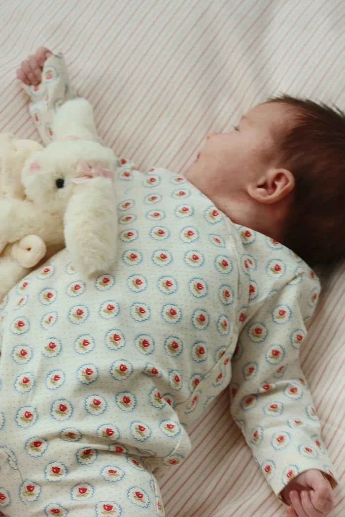 Konges Sløjd BASIC NEWBORN ONESIE GOTS Yenidoğan Bebek Tulum