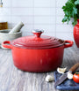 Le Creuset Cast Iron Round Casserole Dish (28cm)