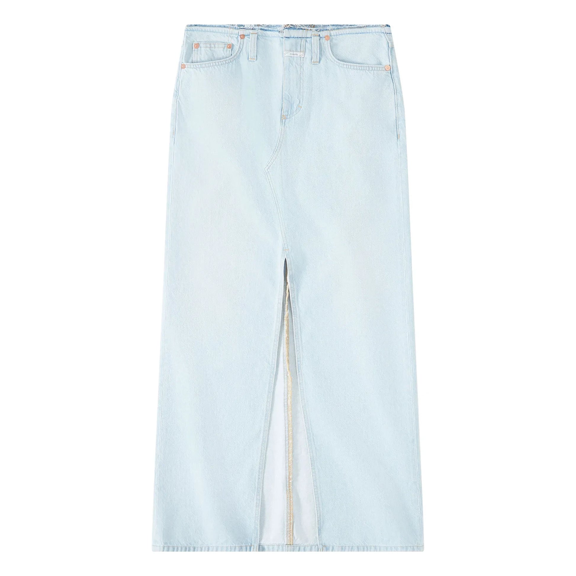 Closed - Slit Skirt | Light Blue