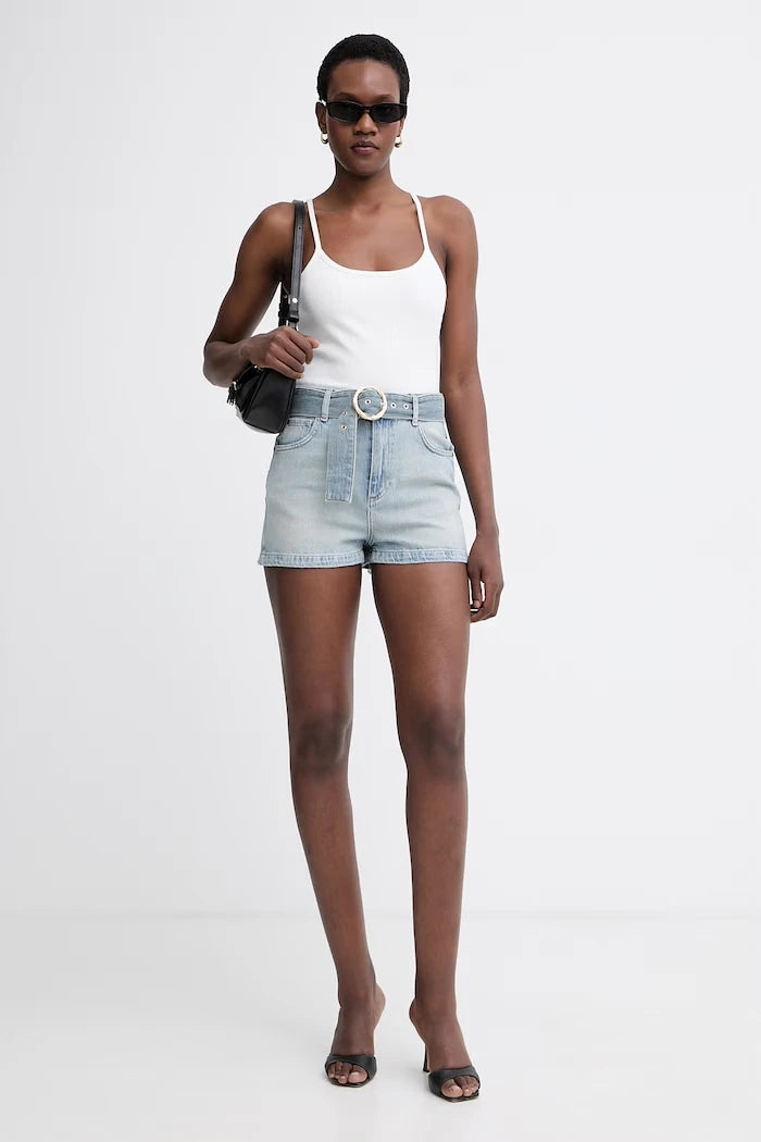 Twinset kadın denim kısa şort