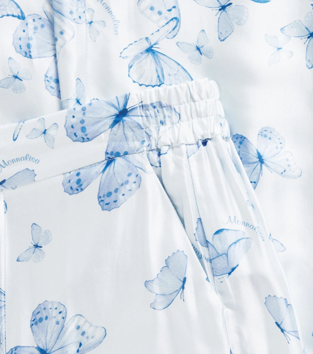 Monnalisa - Printed palazzo pants