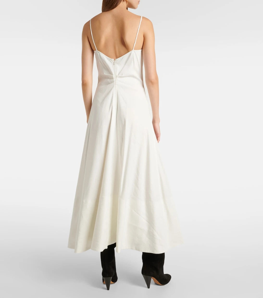 Proenza Schouler - Ruby linen-blend midi dress