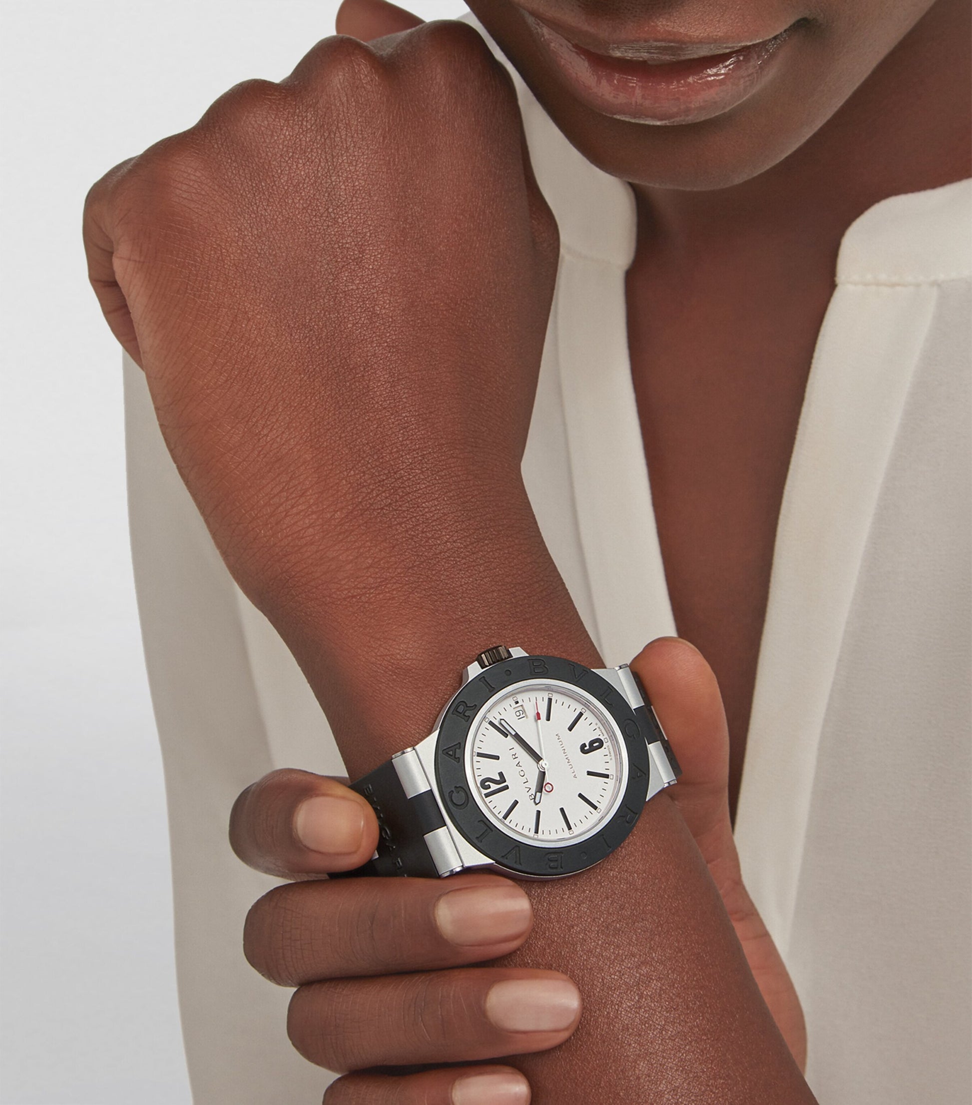 BVLGARI Aluminium Titanium Watch 40mm