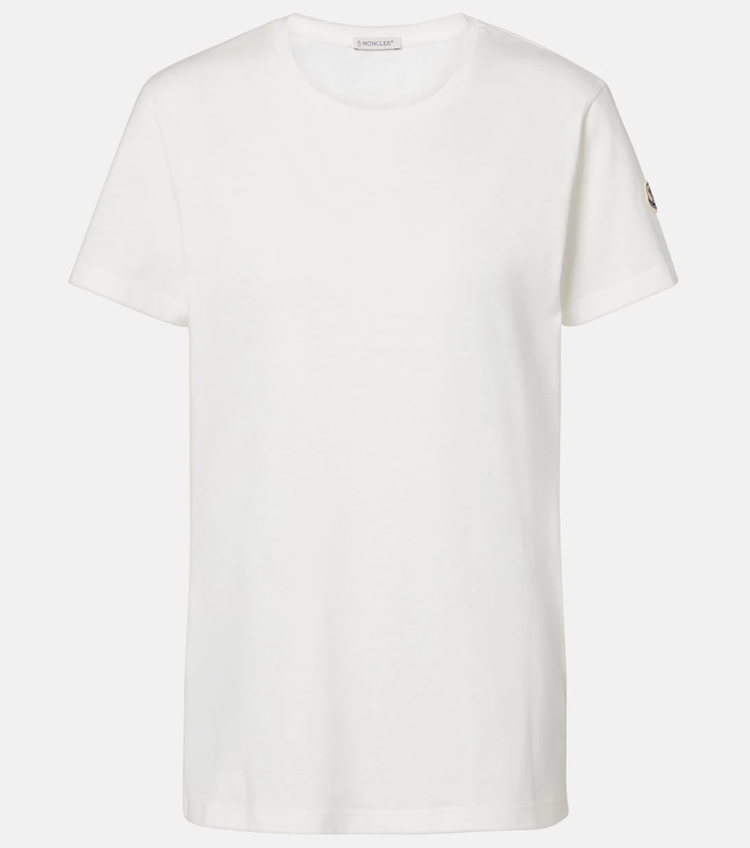 Moncler - Logo cotton jersey T-shirt