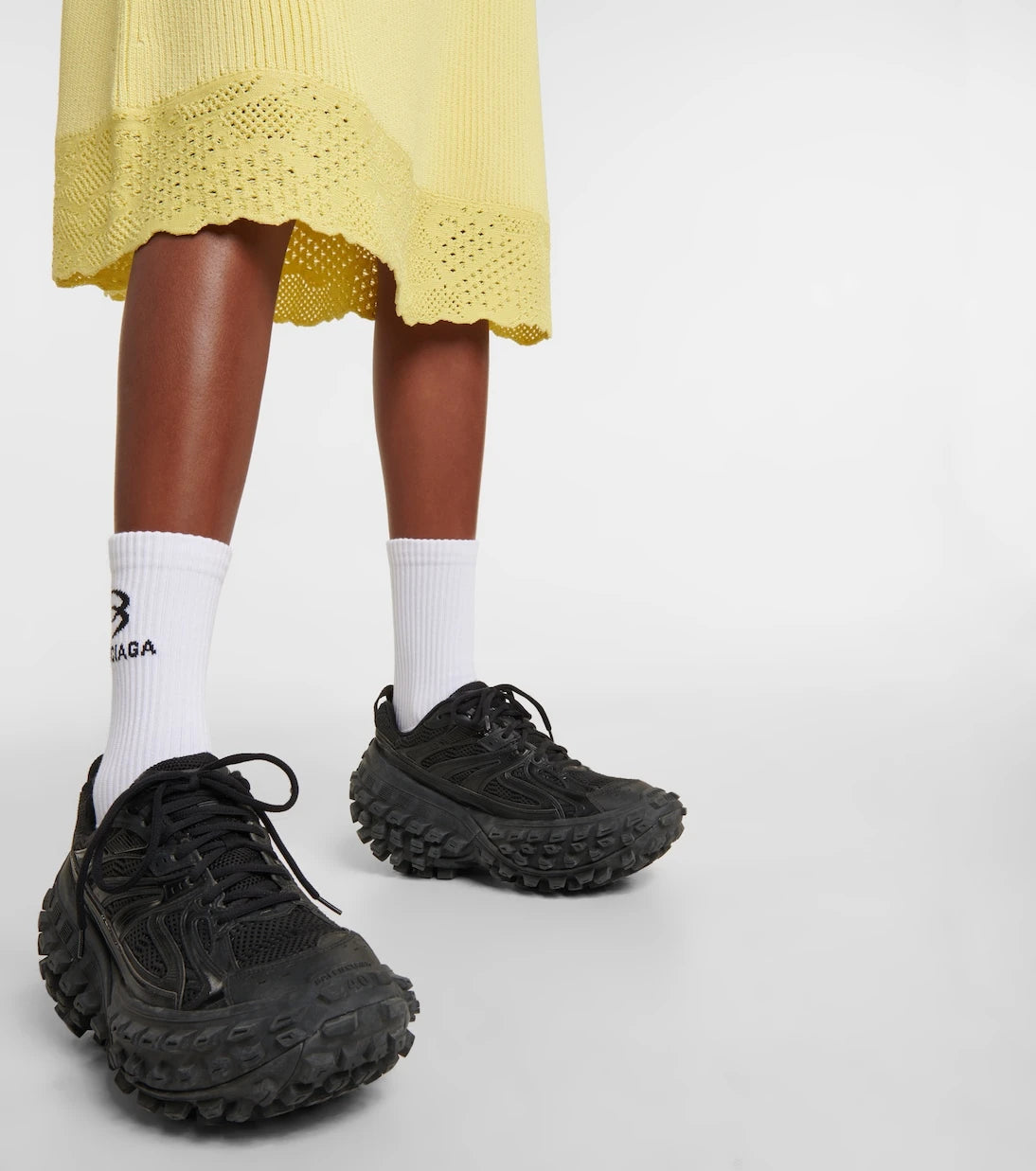 Balenciaga - حذاء سنيكرز Bouncer شبكي