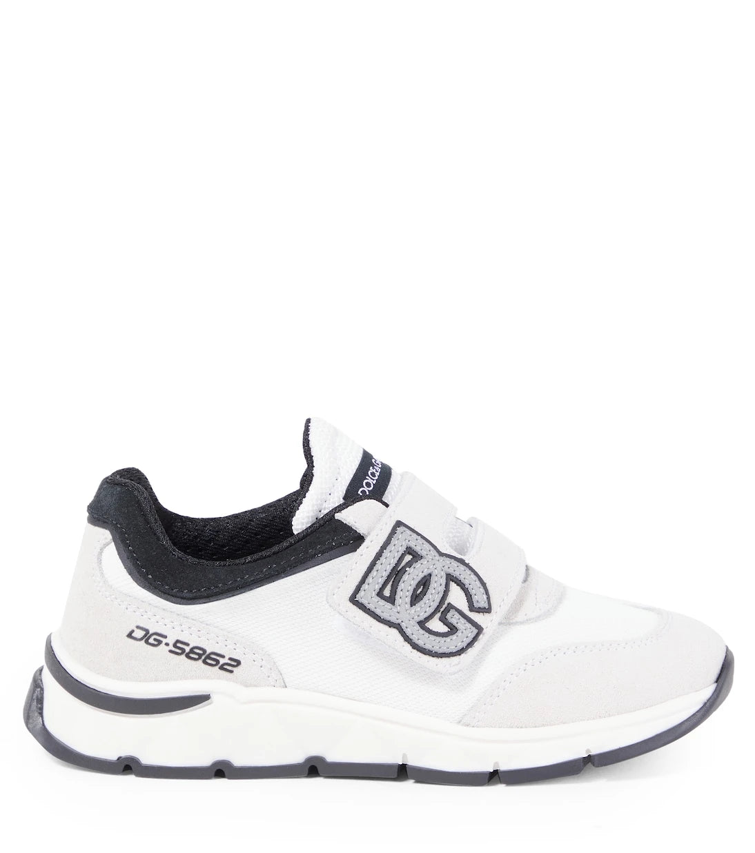 Dolce&Gabbana Kids - DG Running suede sneakers