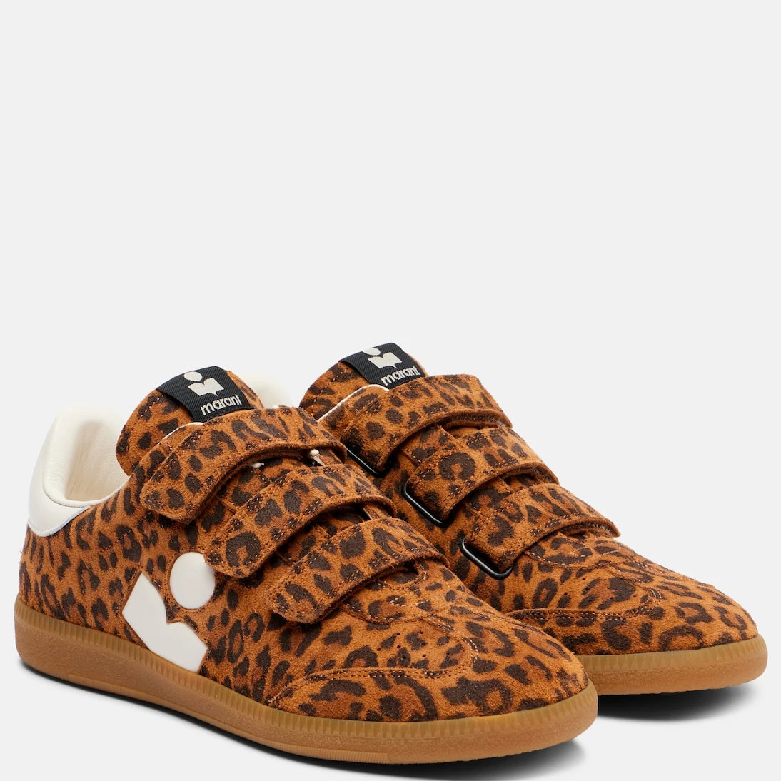 Isabel Marant - Beth leopard-print suede sneakers