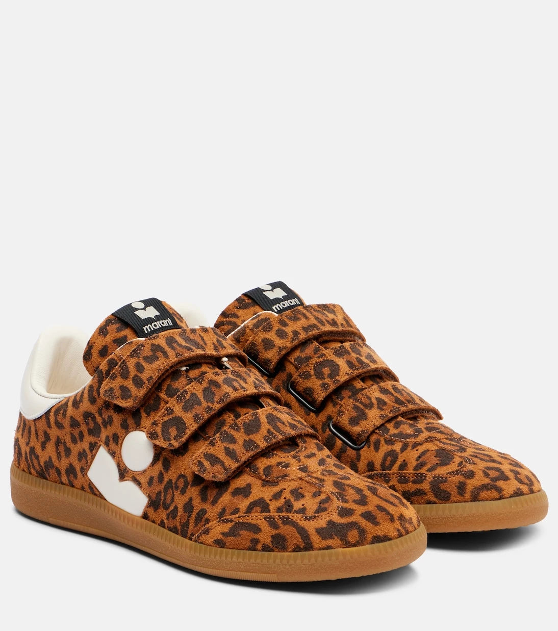 Isabel Marant - Beth leopard-print suede sneakers
