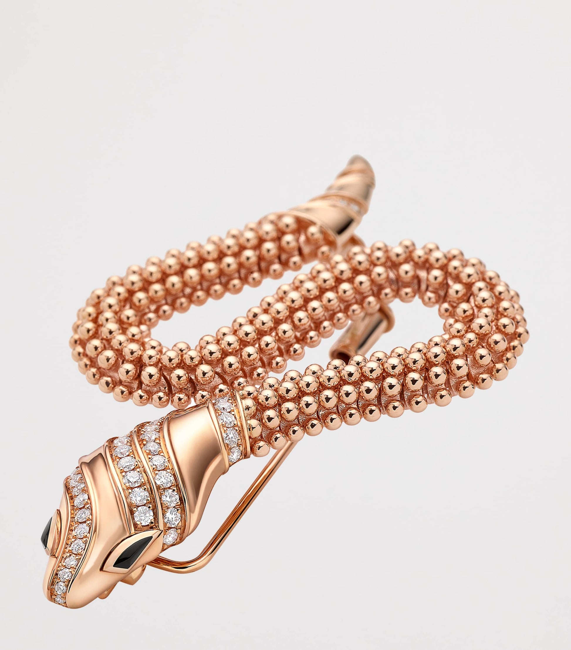 Rose Gold And Diamond Serpenti Brooch