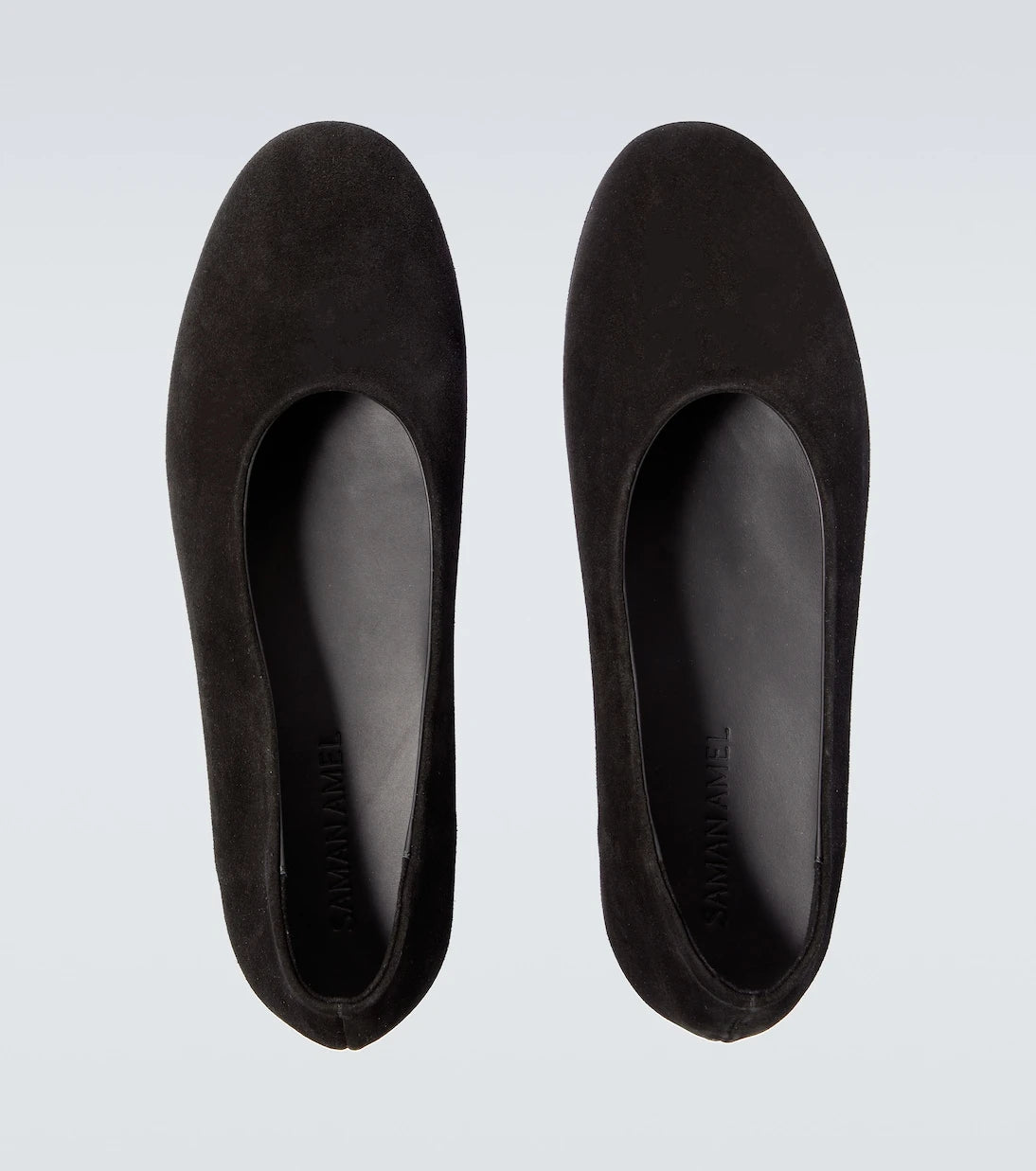 Saman Amel - City suede slip-on shoes