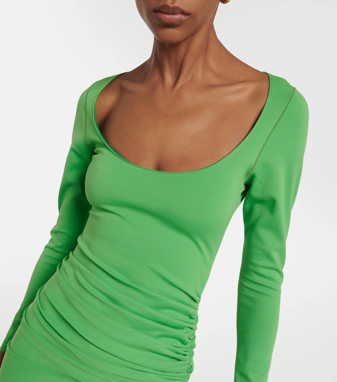 Marni - Ruched midi dress