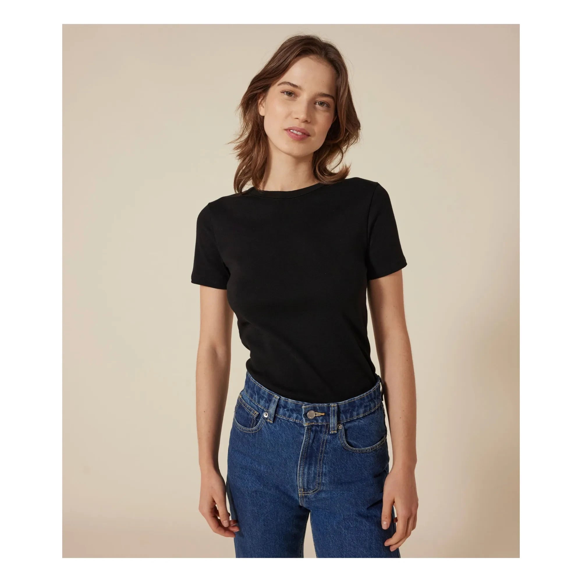Petit Bateau - l'Iconique T-shirt - Women's collection  | Black