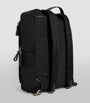 Leather-Trim Backpack