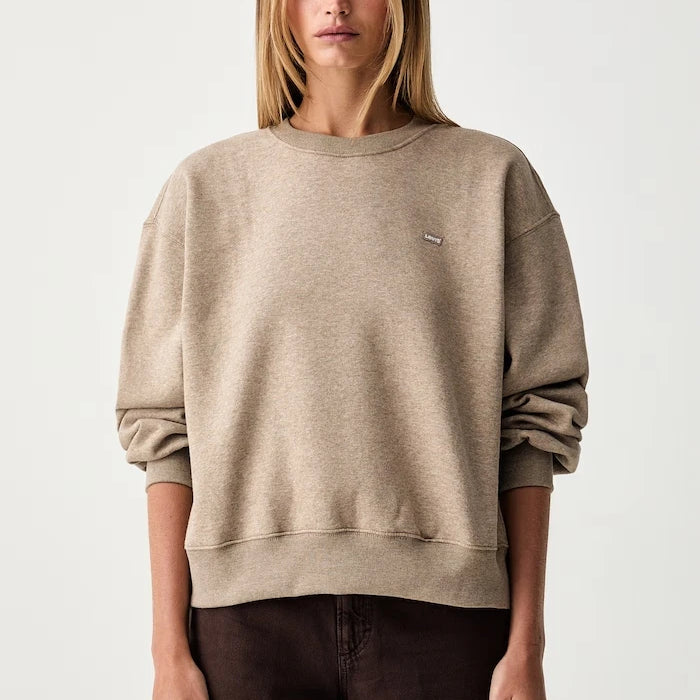Levi's pamuklu kadın sweatshirt EVERYDAY CREW