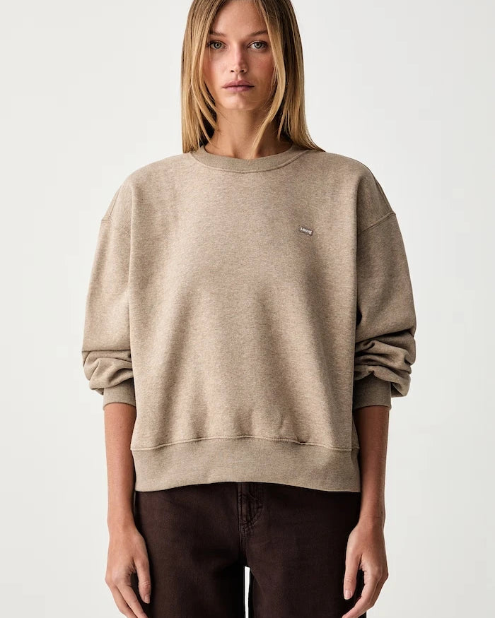 Levi's pamuklu kadın sweatshirt EVERYDAY CREW
