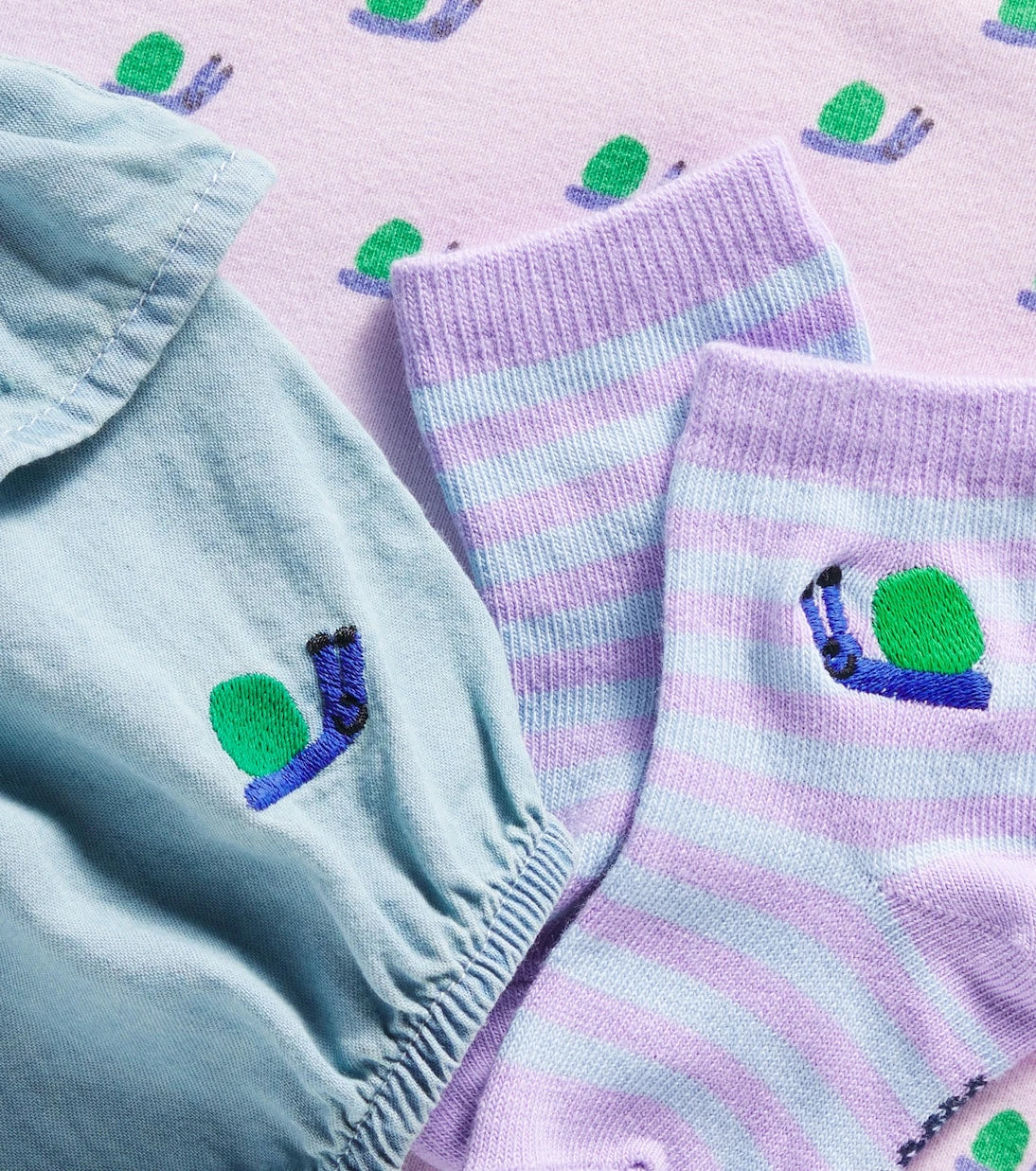 Bobo Choses - Baby bodysuit, bloomers and socks set