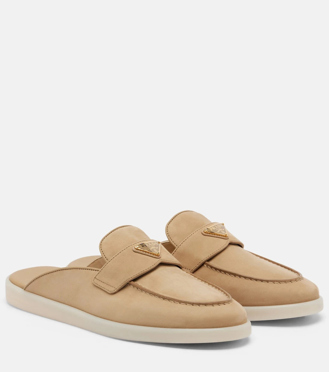 Prada - Suede mules