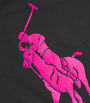 Polo Ralph Lauren Black Cotton Polo Pony T-Shirt