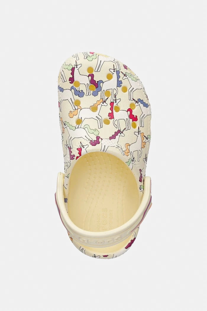 Детски чехли Crocs CLASSSIC UNICORN GRAPHIC CLOG T