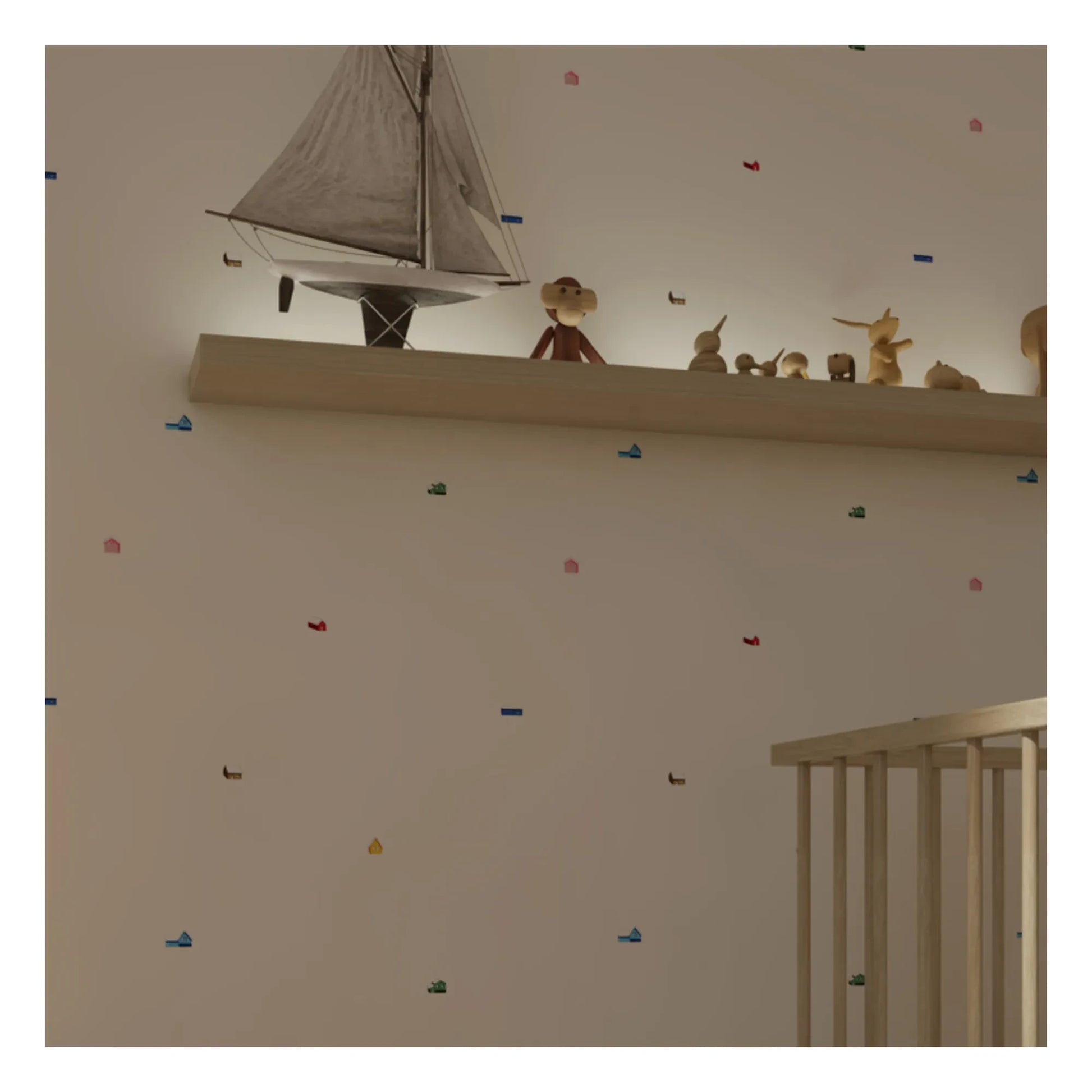 Season Paper - Houses Wallpaper