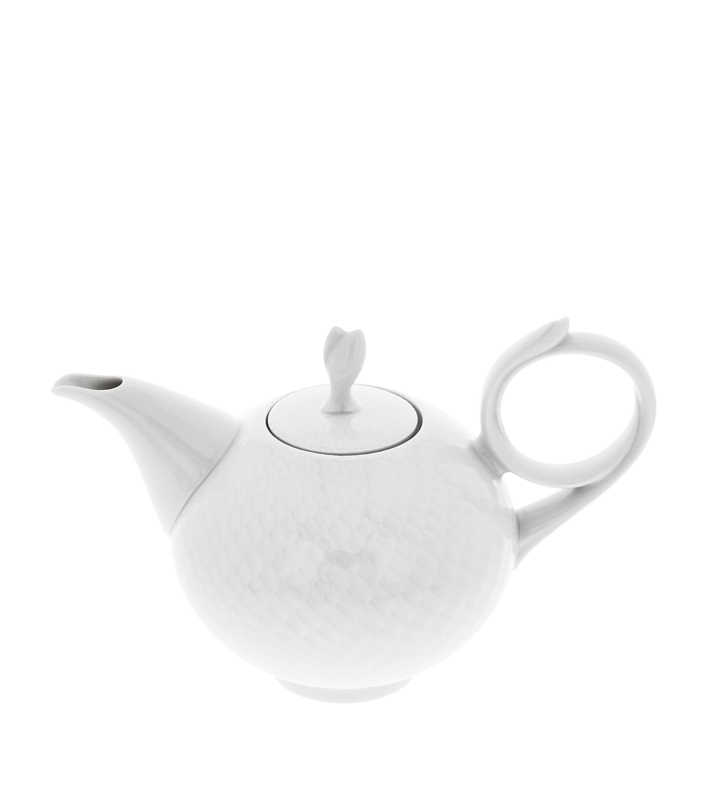 Meissen Waves Relief Teapot