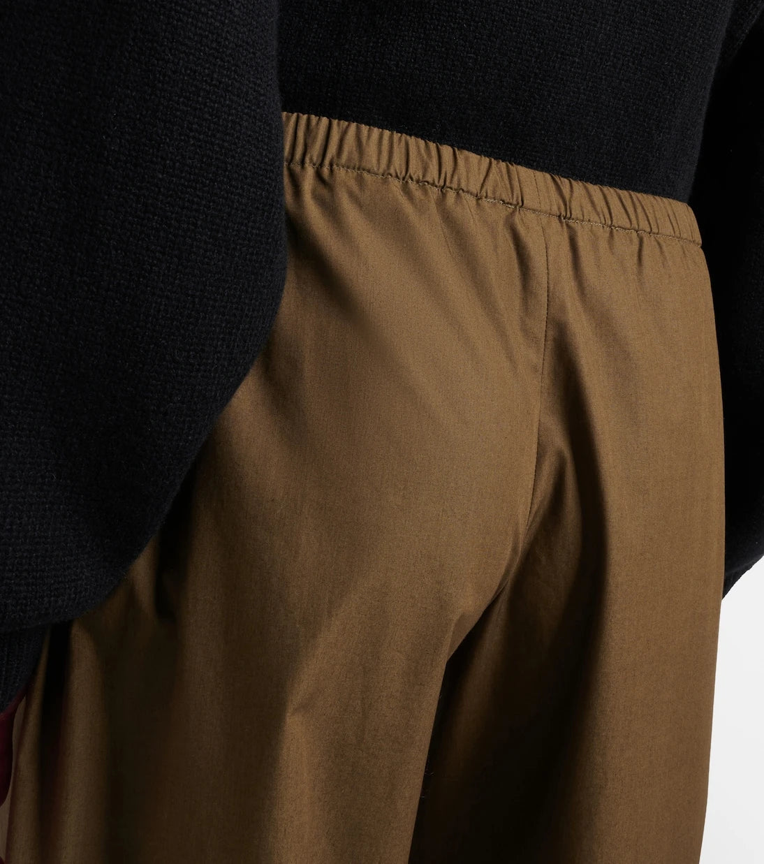Khaite - Roma cotton poplin wide-leg pants
